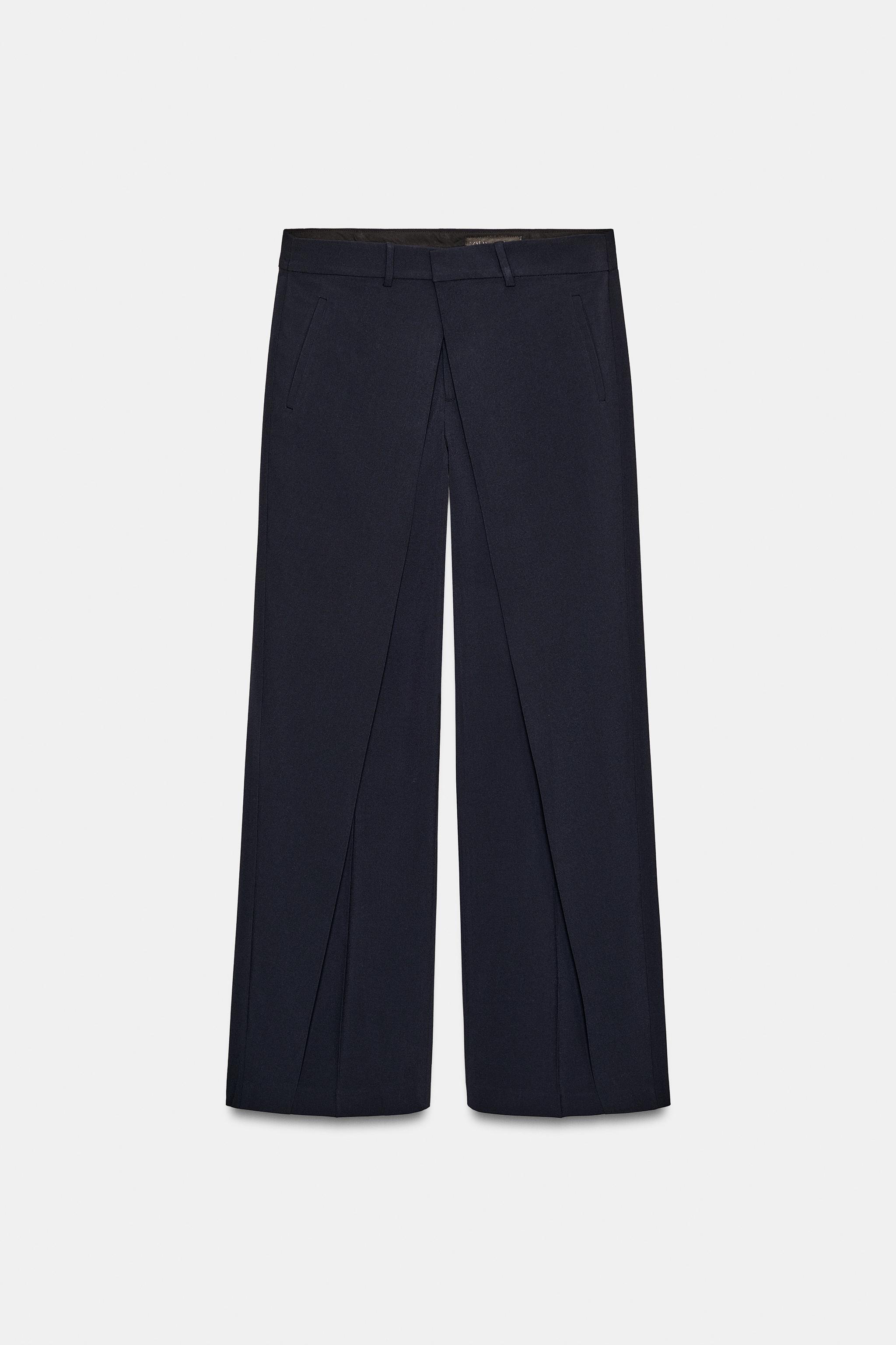 WIDE PLEATED PANTS ZW COLLECTION